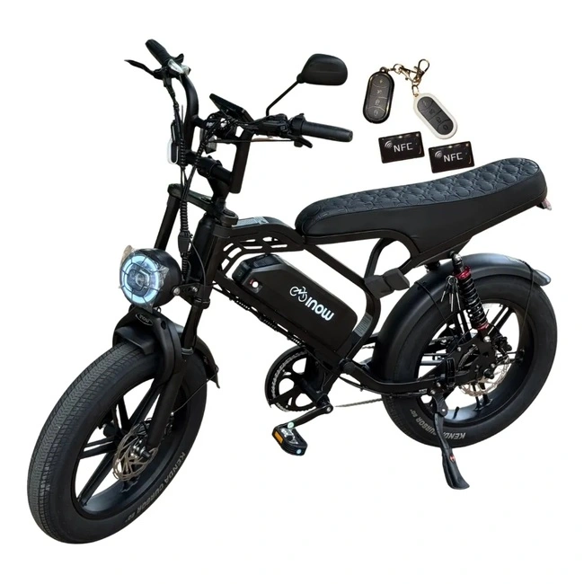 06 Bicicleta Bike Eletrica V40 Pro 1000w 48kmh 60km Nova